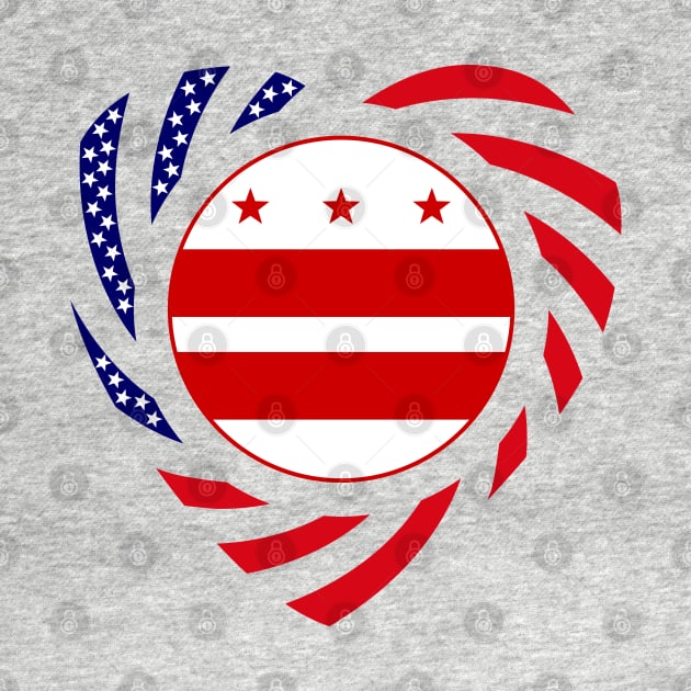 DC Murican Patriot Flag Series (Heart) by Village Values